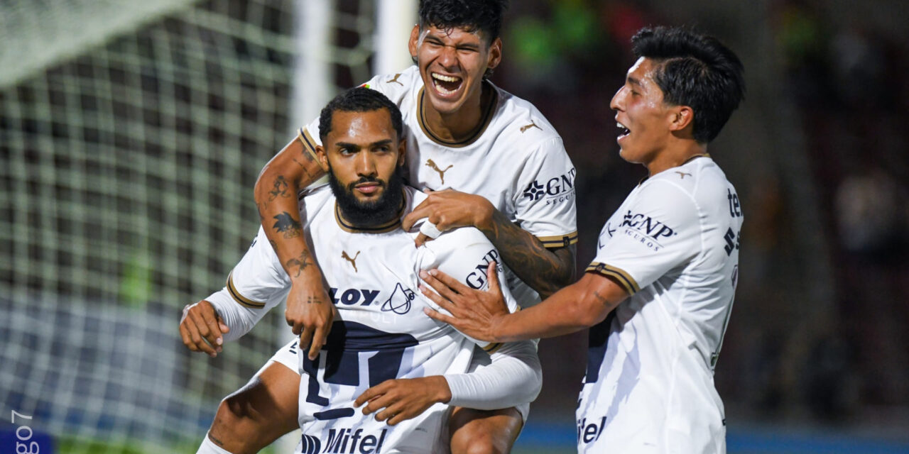 Juninho orquesta la goleada de Pumas ante FC Juárez