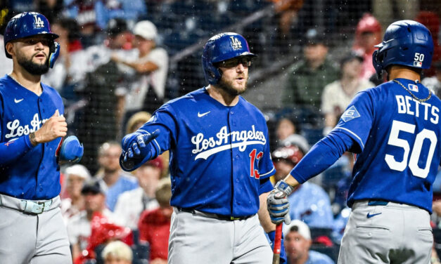 Jonrón de dos carreras de Muncy y el pitcheo de Wrobleski ayudaron a los Dodgers a derrotar a Phillies