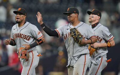 El novato Susac conecta otro jonrón, Ray gana su séptima decisión consecutiva y los Giants vencen a los Padres 4-1.