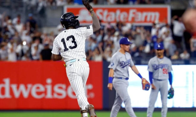 Jazz Chisholm Jr. pega jonrón de desempate en la 8va y Yankees vencen 2-1 a Dodgers