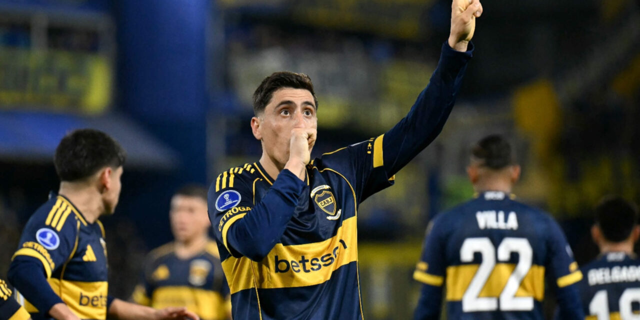 Boca Juniors ganó 1 a 0 en la ida de los playoffs de la Copa Sudamericana