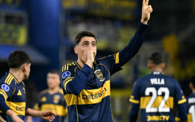 Boca Juniors ganó 1 a 0 en la ida de los playoffs de la Copa Sudamericana