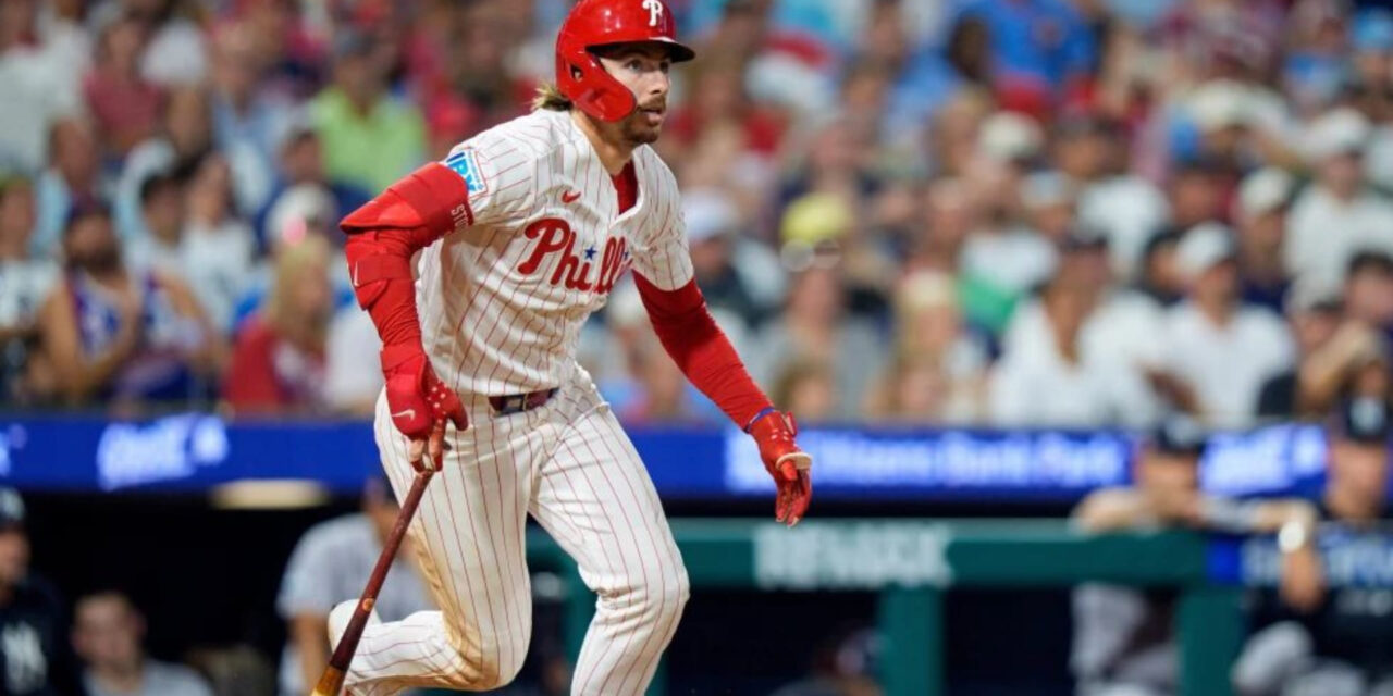 Stott pega jonrón e impulsa 5 carreras para que Filis aplastaran 11-4 a Yankees