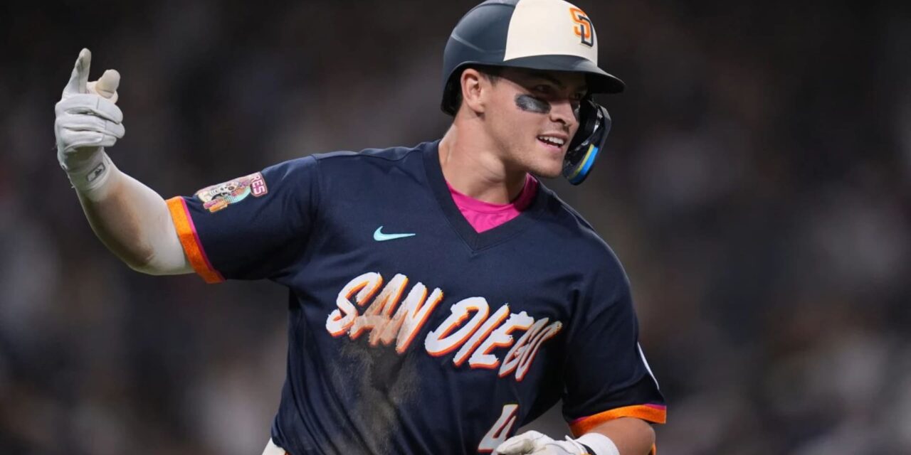 Jase Bowen conecta el primer jonrón de su carrera y los Padres permiten solo dos hits en total en la victoria por 7-0 sobre los Giants.