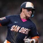 Jase Bowen conecta el primer jonrón de su carrera y los Padres permiten solo dos hits en total en la victoria por 7-0 sobre los Giants.
