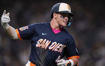 Jase Bowen conecta el primer jonrón de su carrera y los Padres permiten solo dos hits en total en la victoria por 7-0 sobre los Giants.