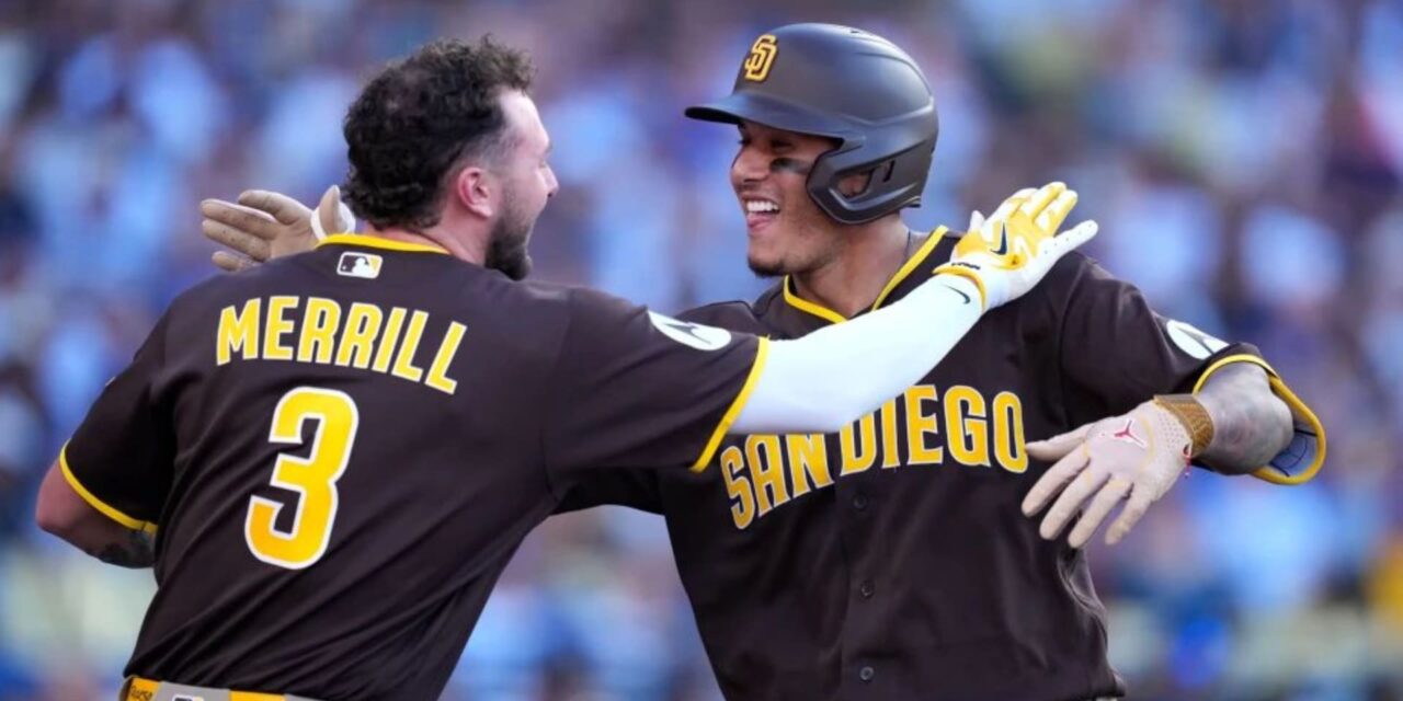 Padres cortan racha de 8 derrotas con triunfo 5-2 ante Dodgers con jonron 3 de Machado
