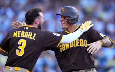Padres cortan racha de 8 derrotas con triunfo 5-2 ante Dodgers con jonron 3 de Machado