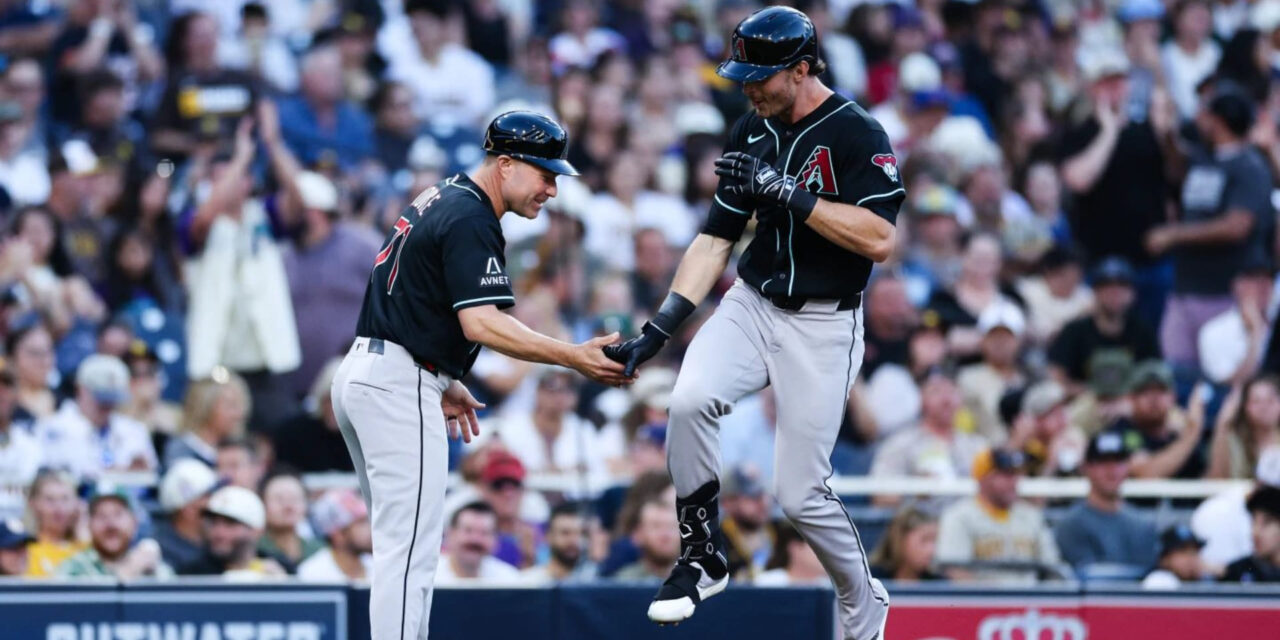 Kepler conecta jonrón e impulsa 4 carreras para liderar a los Diamondbacks a una victoria de 8-0 sobre los Padres.