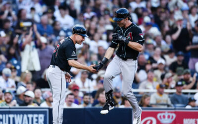 Kepler conecta jonrón e impulsa 4 carreras para liderar a los Diamondbacks a una victoria de 8-0 sobre los Padres.