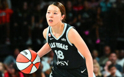 Las Aces aseguran su puesto en los playoffs con una victoria de 83-76 sobre las Mystics.