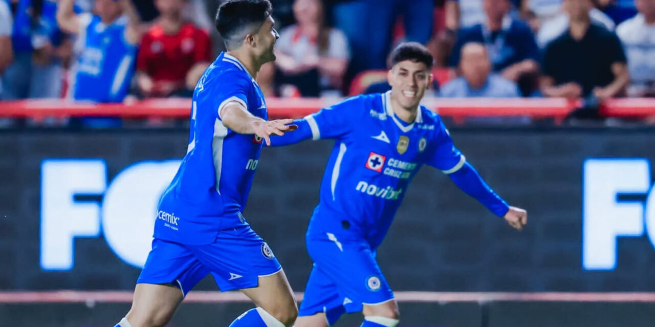 Cruz Azul le pega al Necaxa de visita