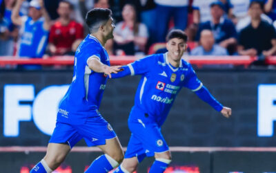 Cruz Azul le pega al Necaxa de visita
