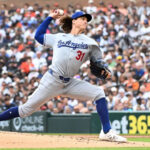 Glasnow lanza 7 entradas y guía a los Dodgers a una victoria de 6-1 sobre los Tigers.