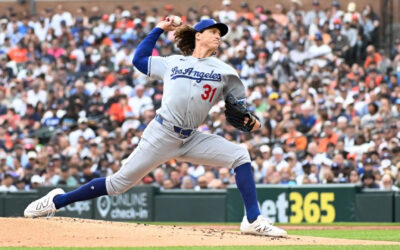 Glasnow lanza 7 entradas y guía a los Dodgers a una victoria de 6-1 sobre los Tigers.
