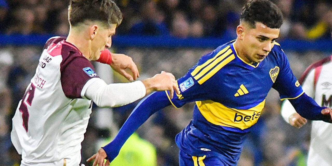 Boca Juniors derrota a Lanús en la liga argentina con gol en la última jugada