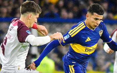 Boca Juniors derrota a Lanús en la liga argentina con gol en la última jugada