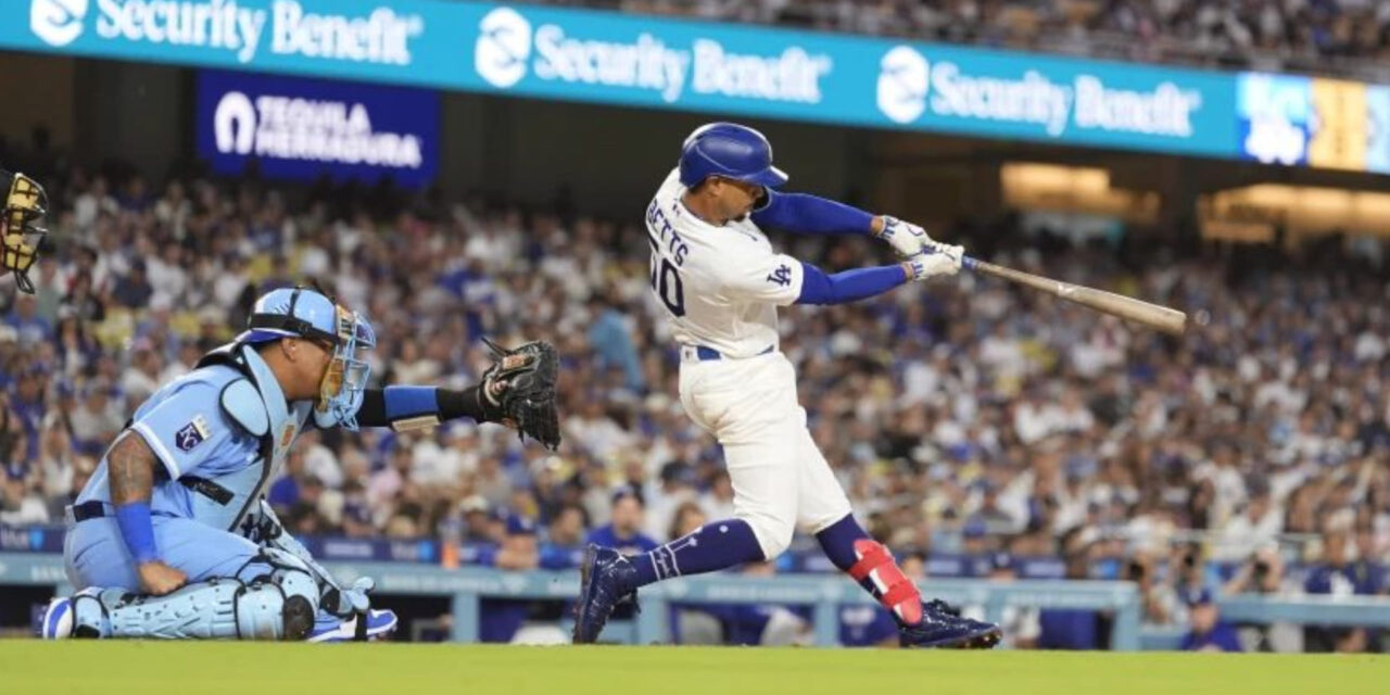 Victoria de Dodgers 4-2 y barrida sobre Reales