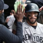 Caballero pega jonrón, Cole lanza hasta la 6ta y Yankees vencen 2-1 a los Cubs