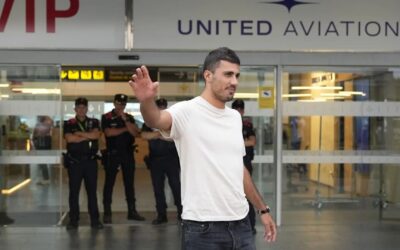 Rodri, a su llegada a Barcelona: «Jugar en el Barça es un sueño»