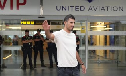 Rodri, a su llegada a Barcelona: «Jugar en el Barça es un sueño»