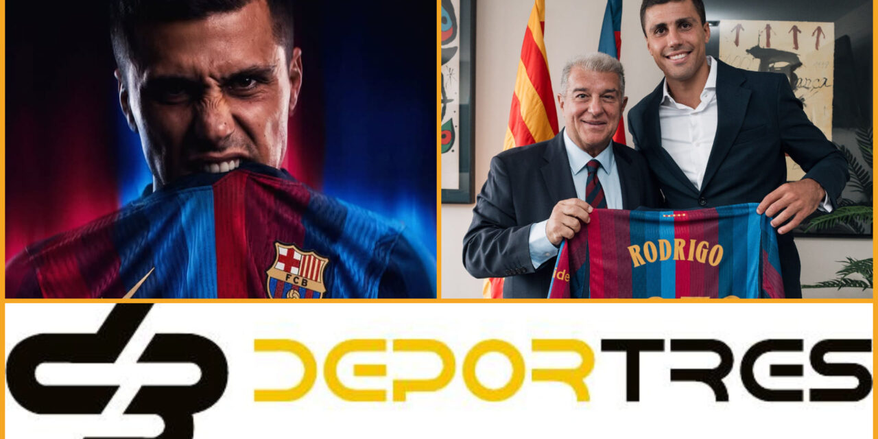 Rodri, tras firmar hasta 2030: «El Barça era mi primera opción»(Video D3 completo 12:00 PM)