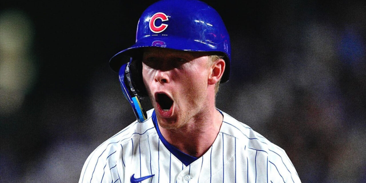 El triple de Pete Crow-Armstrong le da la ventaja a los Cubs y los lleva a una victoria de 5-2 sobre los Yankees.