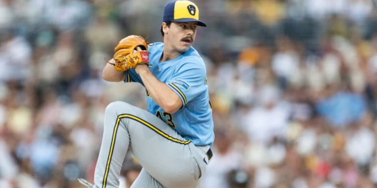 Henderson brilla durante 7 entradas y los Brewers ganan 3 de 4 partidos a los Dodgers.