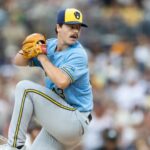 Henderson brilla durante 7 entradas y los Brewers ganan 3 de 4 partidos a los Dodgers.