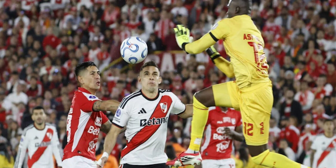River Plate se lleva un empate de Bogotá ante un Santa Fe errante