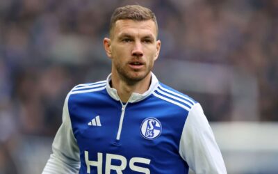 Edin Džeko decide quedarse otro año para el regreso del Schalke a la Bundesliga