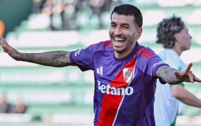 En el debut de Leonardo Ponzio como técnico, River Plate vence 3-2 a Banfield en liga argentina