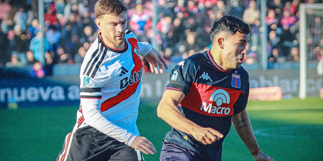 Tigre vence a River Plate y prolonga su pésimo presente en el Clausura argentino