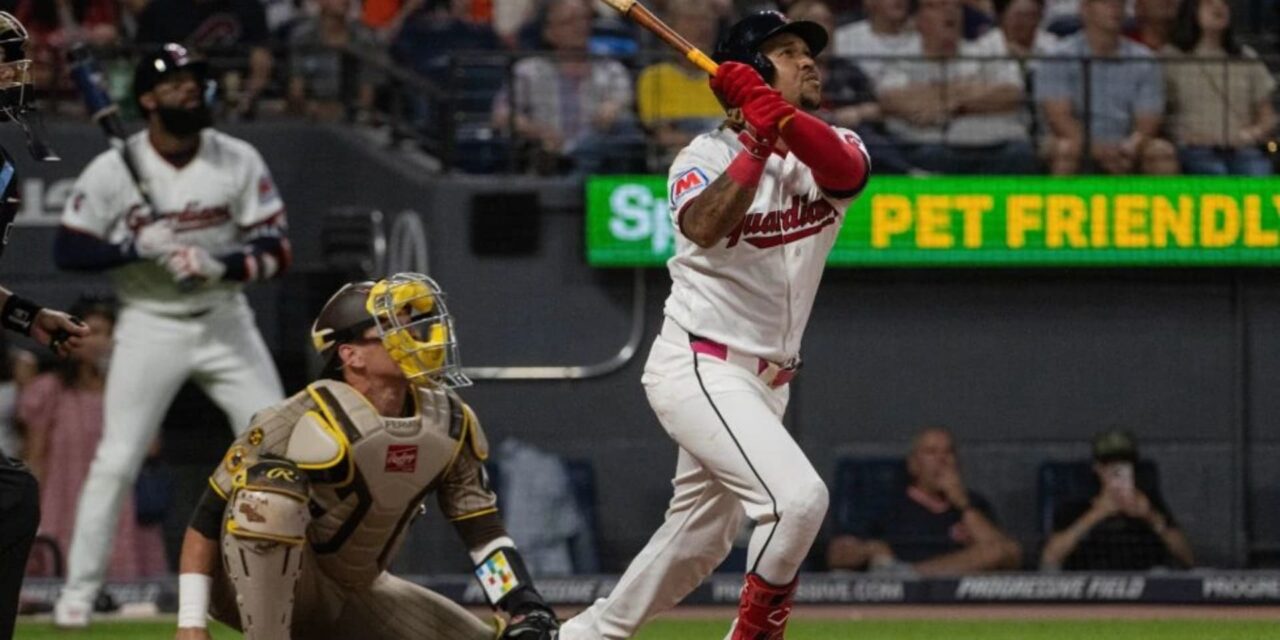 Guardianes vencen 6-1 a Padres
