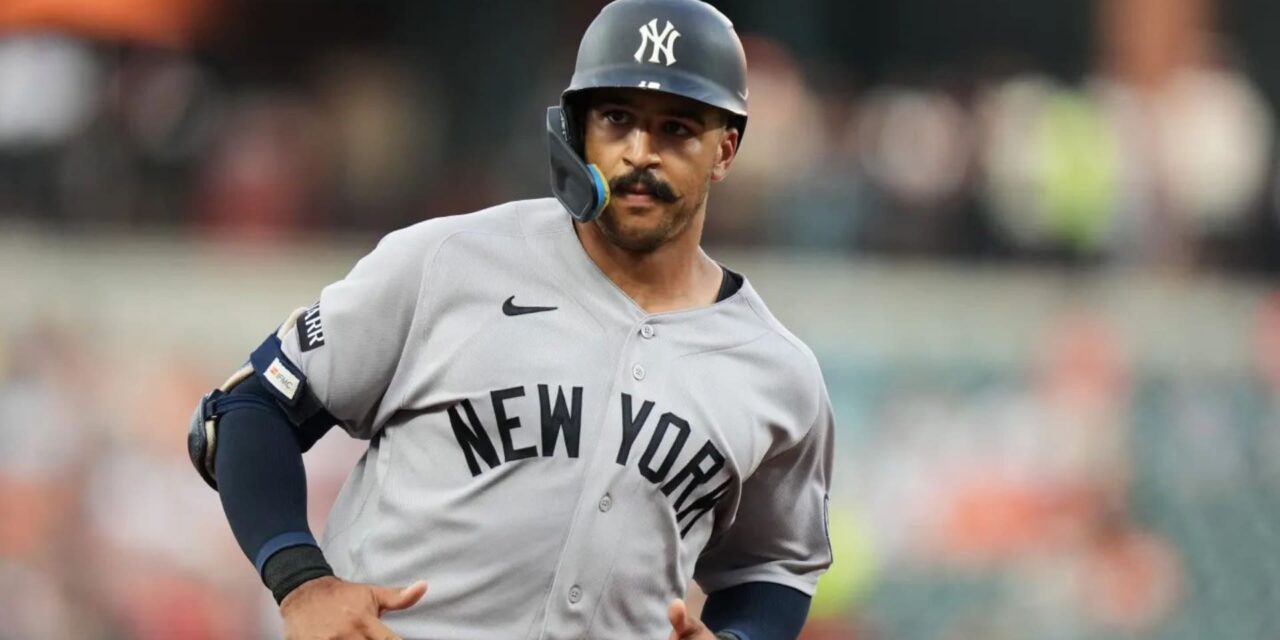 Grisham conecta un jonrón e impulsa las tres carreras para llevar a los Yankees a una victoria de 3-1 sobre los Orioles.