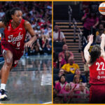 Caitlin Clark y Kelsey Mitchell anotan 34 puntos cada una y las Fever mantienen su buen momento con una victoria de 111-91 sobre las Sun.