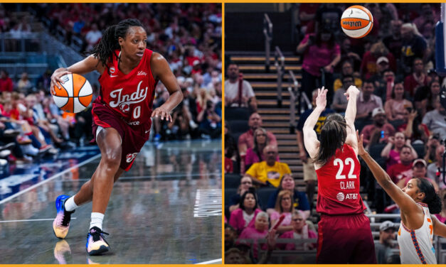 Caitlin Clark y Kelsey Mitchell anotan 34 puntos cada una y las Fever mantienen su buen momento con una victoria de 111-91 sobre las Sun.