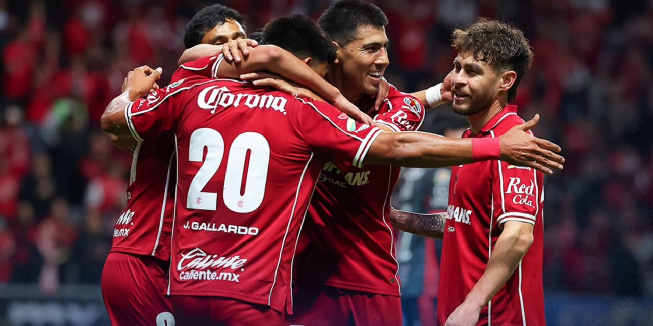 Toluca se impone a Necaxa