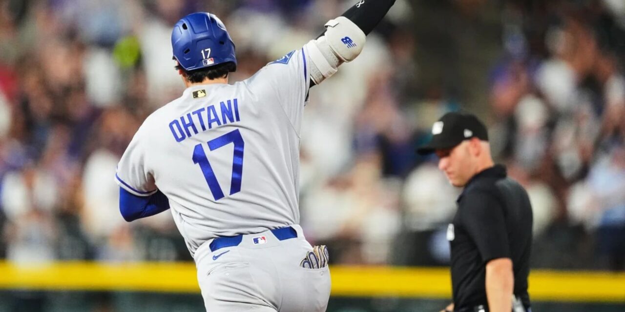 Ohtani lidera a los Dodgers con dos jonrones en la victoria por 11-5.