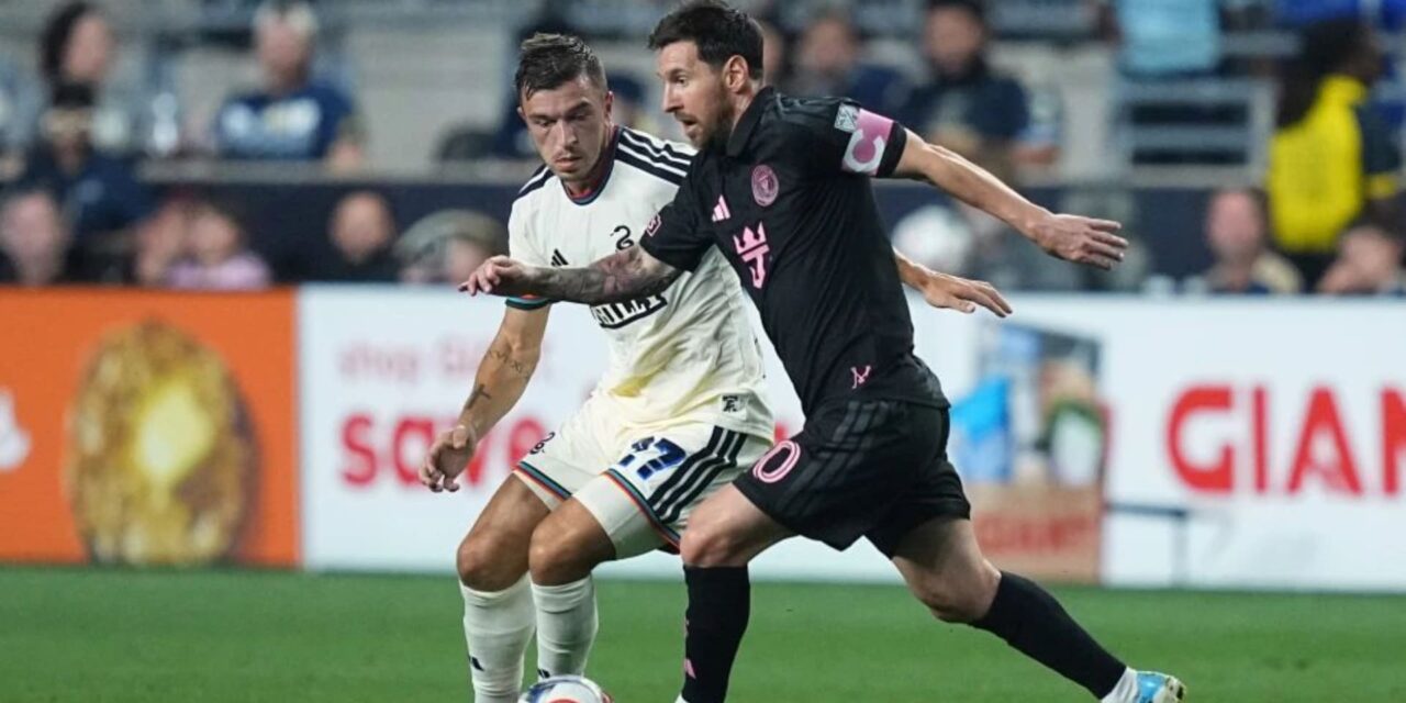 Messi recupera el gol: anota y asiste en empate 2-2 del Inter Miami ante el Union