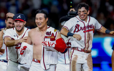 Braves vencieron a los Dodgers 6-5 con un sencillo decisivo de Ha-Seong Kim.