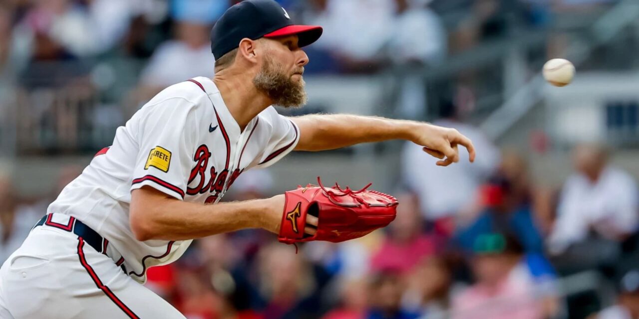 Chris Sale poncha a 11 en blanqueada de 5 hits; Bravos vencen 1-0 a Dodgers y los barren en 3 juegos