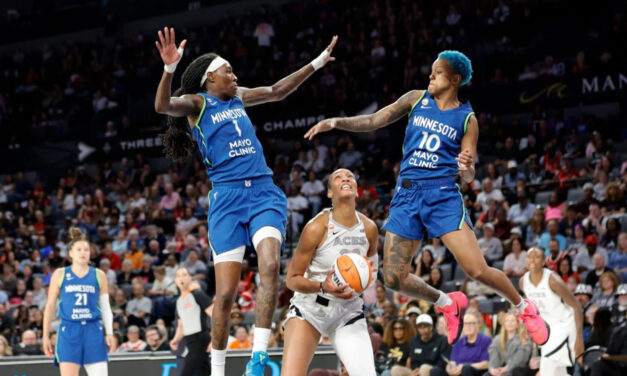 Miles y Collier impulsan a las Lynx, líderes de la WNBA, a una victoria de 92-87 sobre las Aces.