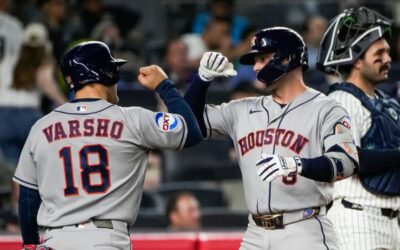 Christian Walker y Jeremy Peña conducen a los Astros a vencer 5-1 a Cole y los Yankees
