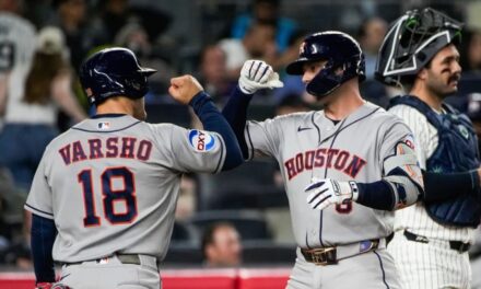 Christian Walker y Jeremy Peña conducen a los Astros a vencer 5-1 a Cole y los Yankees