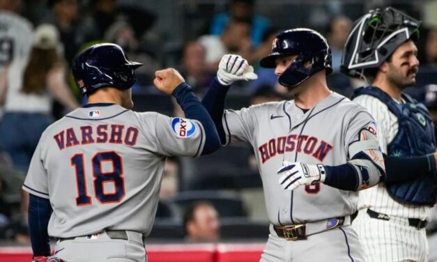 Christian Walker y Jeremy Peña conducen a los Astros a vencer 5-1 a Cole y los Yankees