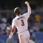 El jonrón de Jackson Merrill ayuda a los Padres a vencer a los Astros 3-2.