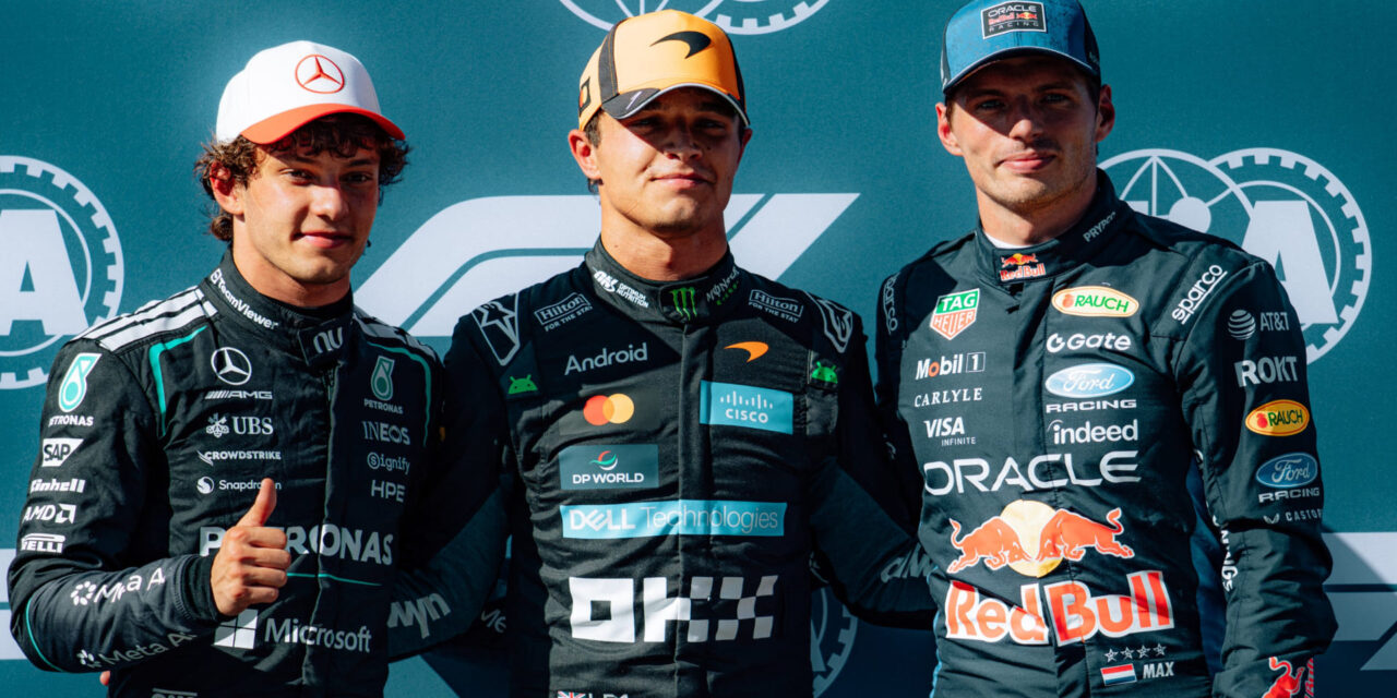 Norris supera por poco a Antonelli para asegurar la pole en el primer premio en Madrid en 45 años