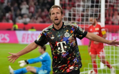 Kane llega a 100 goles en la Bundesliga en tiempo récord en el 7-0 del Bayern a Union Berlin