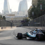 Russell logra la pole del GP de Azerbaiyán. El líder Antonelli se estrella contra el muro